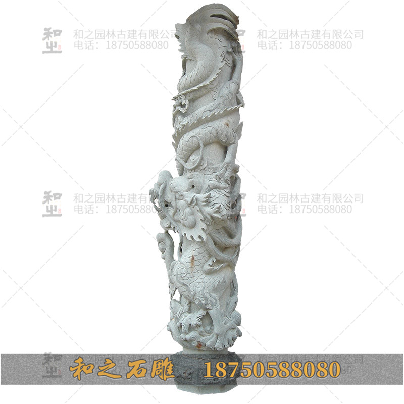 惠安龍柱雕刻