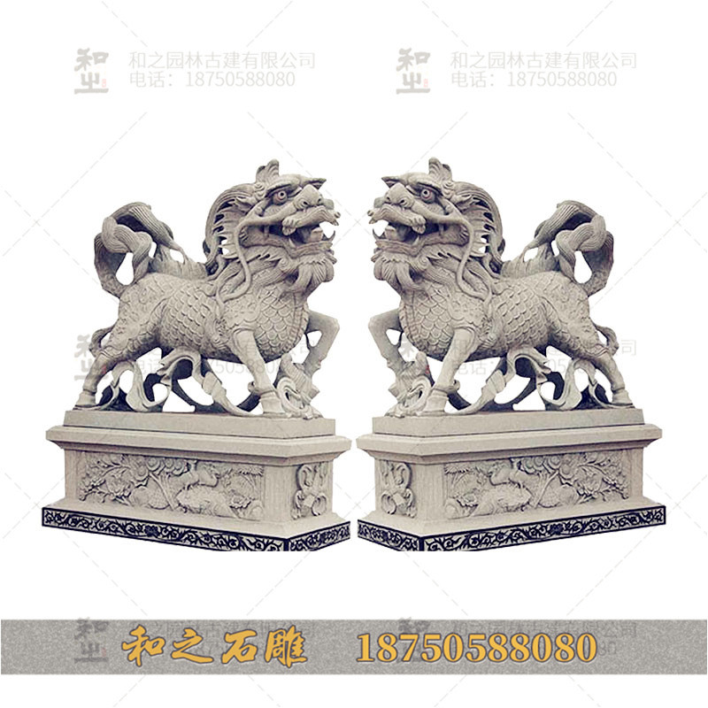 小獅子石雕圖片