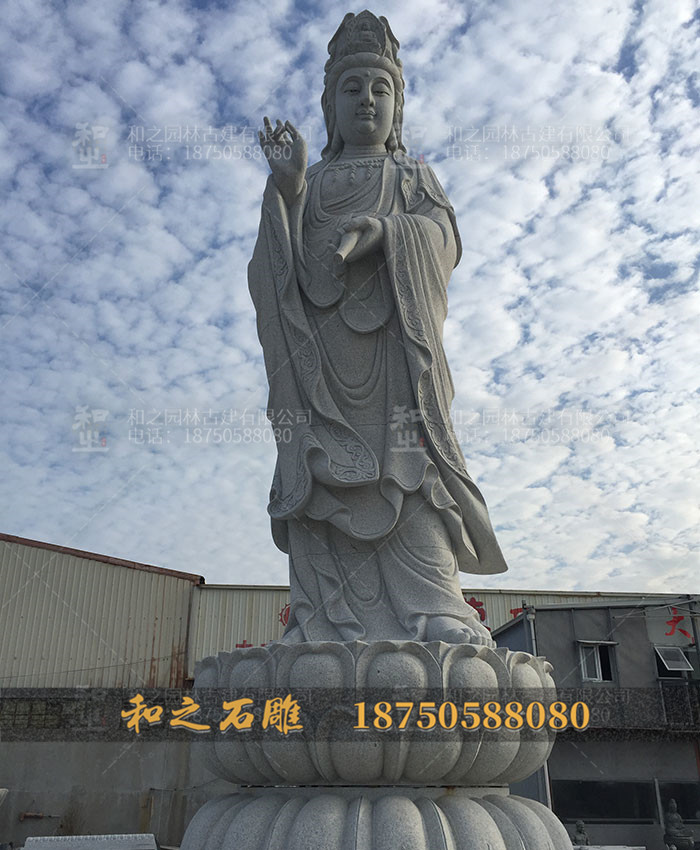 石雕滴水觀音