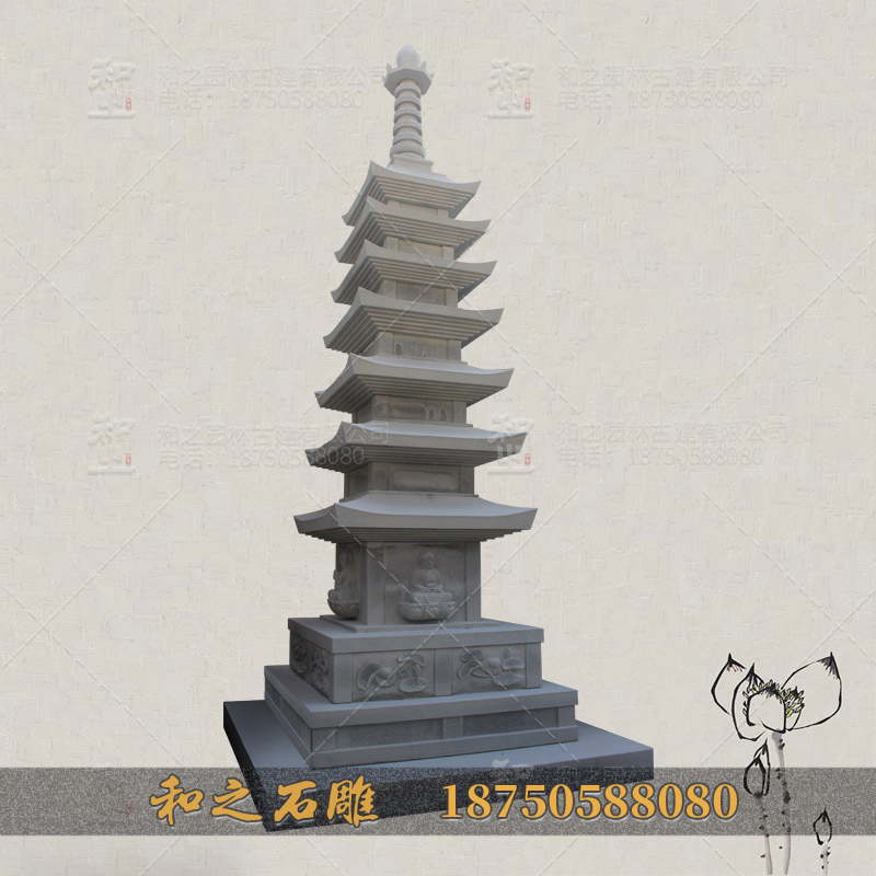石雕佛塔 石雕佛塔