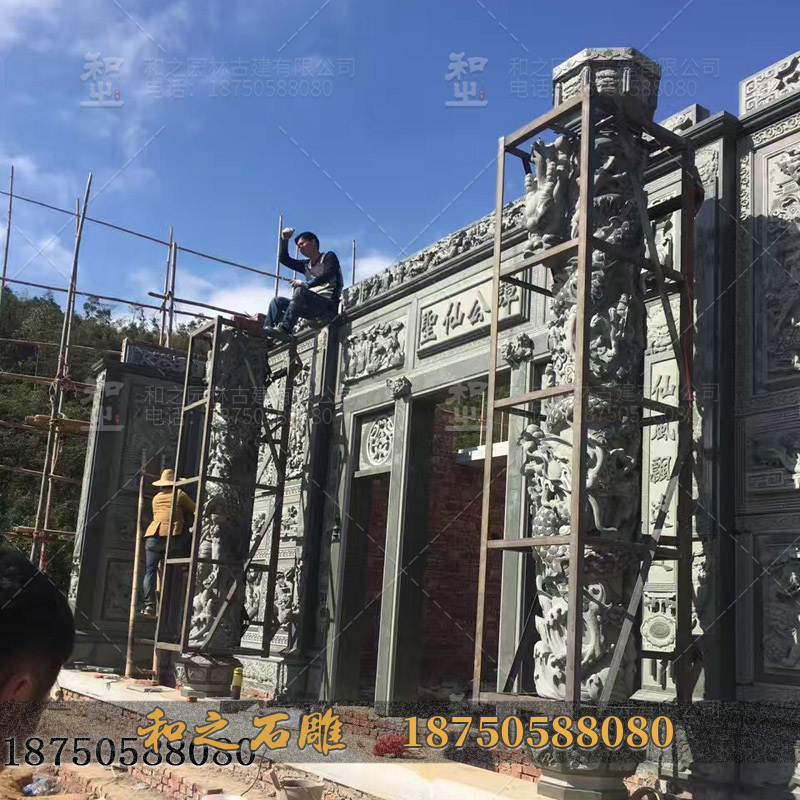 祠堂浮雕墻面 祠堂浮雕墻面