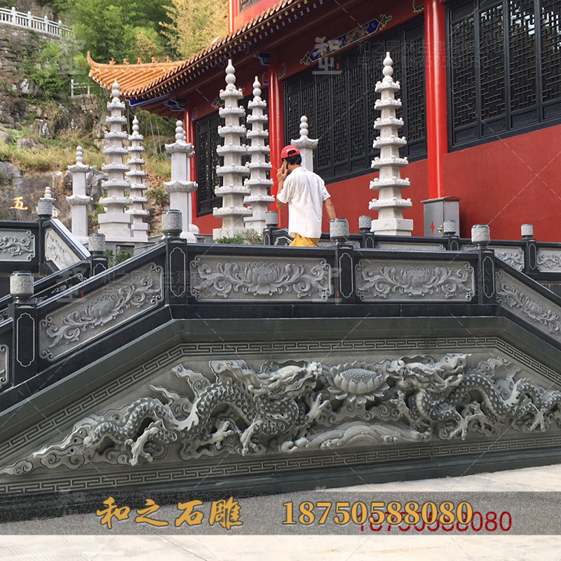 青石石雕欄桿 青石石雕欄桿